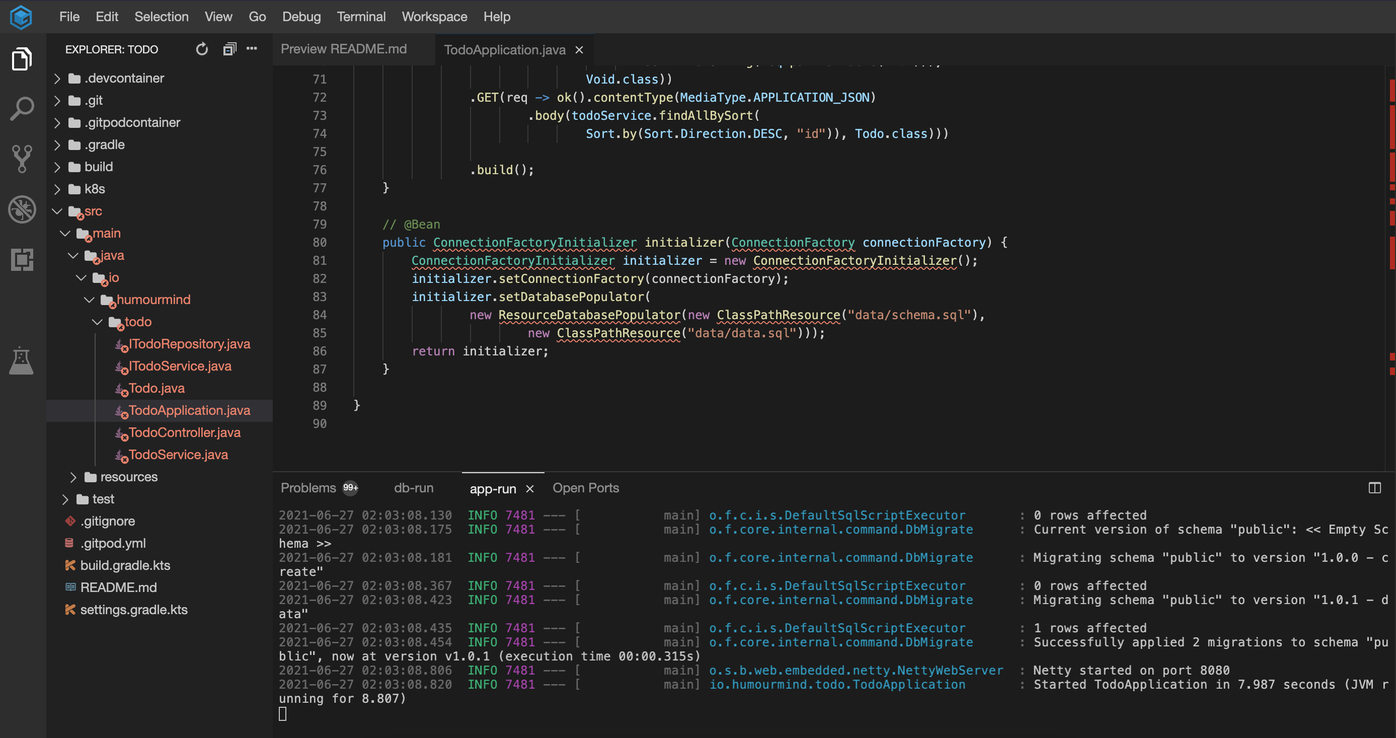 A complete dev environment A complete dev environment